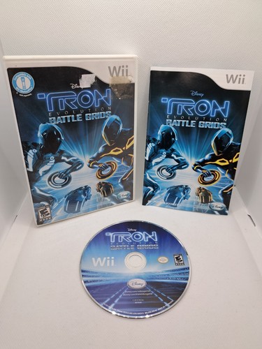 Disney Tron Evolution Battle Grids Wii - Disc excellent - Imagen 1 de 2