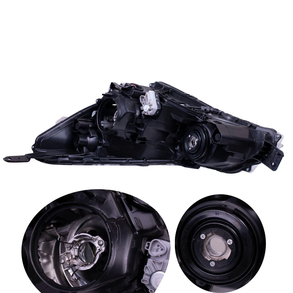 Pair Headlight Lamp for Subaru Liberty/Outback 05/2009-06/2012 HID Black SUV New - image 2 of 4