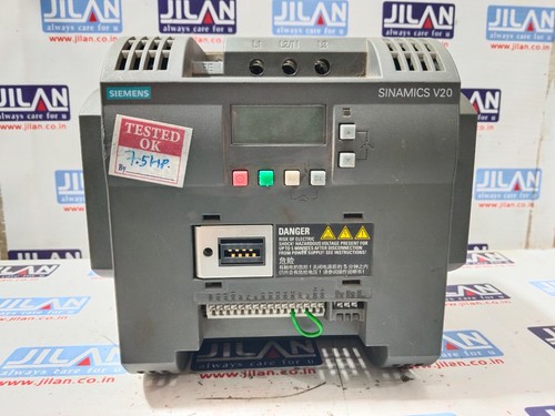 Siemens 6SL3210-5BE25-5UV0 SINAMICS V20 VFD Inverter Drive 3AC 400V 18,5kW - Bild 1 von 7