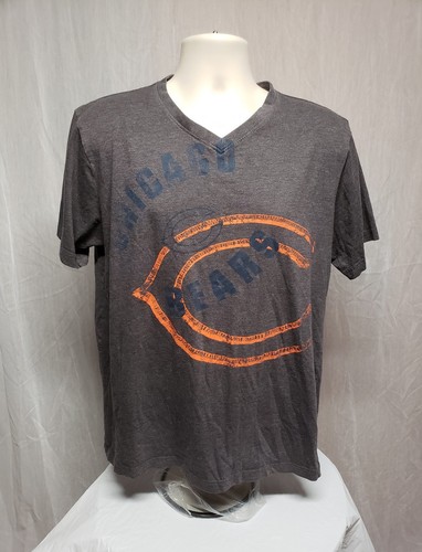 Chicago Bears Adult Large Gray TShirt - Picture 2 of 10