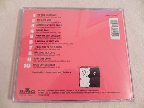 Clint Black, The Hard Way CD, BMG Records, 1992  - Picture 2 of 4