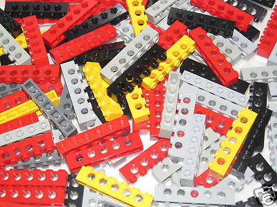 41669 Lego ® Technic Lot x2 Embouts 1x3 Tooth w Axle Hole Choose Color 346