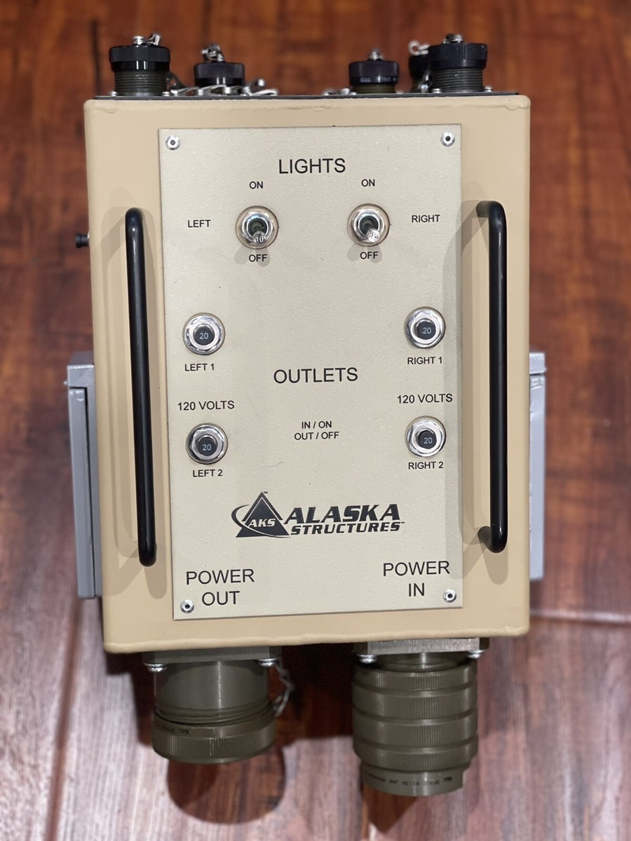 Alaska Structures AK-EL-PDB01 55 AMP Power Distribution Box