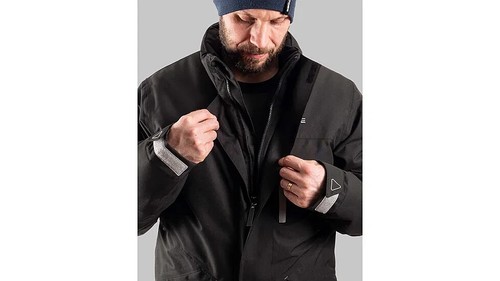 MEN'S TOBE OUTERWEAR HOBACK INSULATED SNOWMOBILE JACKET LARGE 500322-001-005 NEW - Picture 4 of 12