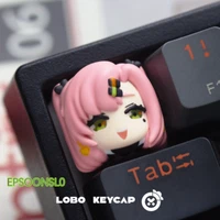 Game Zenless Zone Zero Resin Key Cap Ellen Nicole Keycap For Mechanical Keyboard