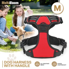 Reflective No Pull Dog Pet Harness Soft Padded Handle Puppy Vest for Medium Dogs