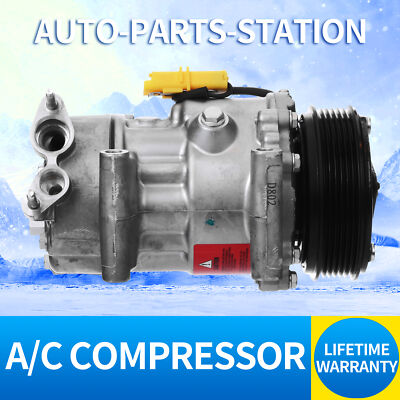 A/C Compressor w/ Clutch for Mini Cooper / JOHN COOPER WORKS (15-08)
