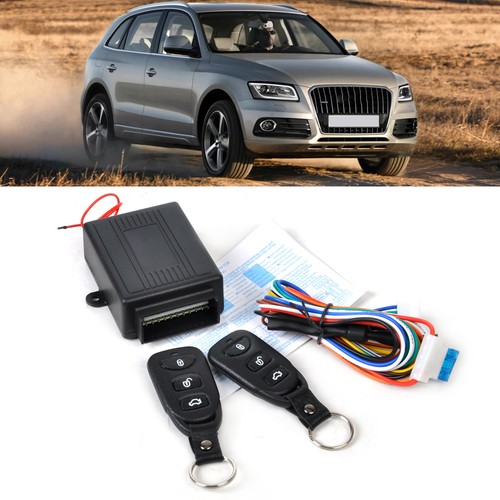 Universal Car Remote Control Central Door Lock Kit Vehicle Keyless Entry System
