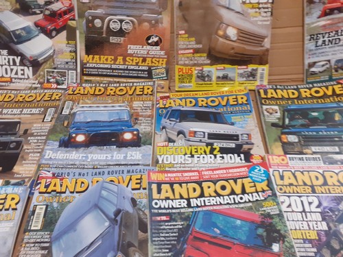 Land Rover Magazine verschiedene Daten/Jahre seltene Arbeit Lot 28 - Bild 5 von 14