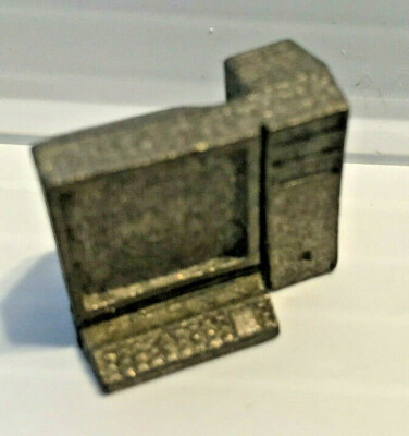 Replacement parts - Monopoly The .com Edition Desktop Computer pewter piece