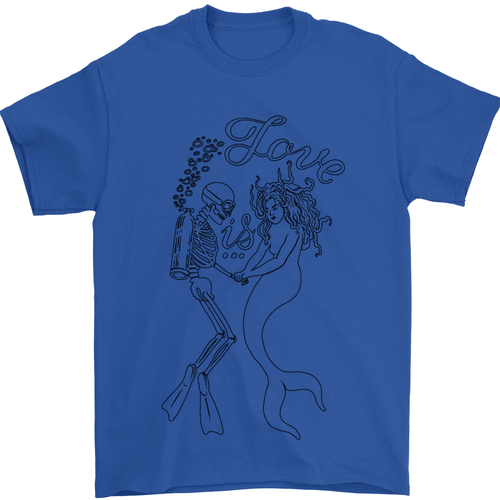 Amor Es Buceo Camiseta Divertida Para Hombre 100% Algodón - Imagen 72 de 101