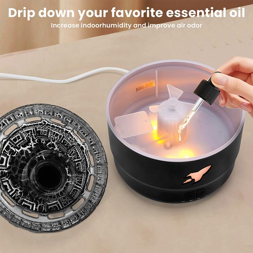 Cannon LED Essential Oil Diffuser Aroma Aromatherapy Air Ultrasonic Humidifier - Picture 6 of 16