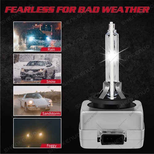 For BMW 328i 2007 2008 2009 2X D1S Xenon HID Headlight Bulbs High/Low Beam 6000K - Picture 5 of 12