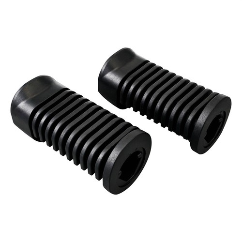Pair Foot Pegs Footrest Rubber Cover Fit Honda CB100 CL100 CL175 CL450 CT90 CL90 - Picture 2 of 5