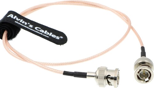 Cable HD SDI Video BNC Macho 3G RG179 para Salida de Video BMCC Cámara Blackmagic 1M - Imagen 2 de 3