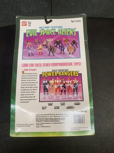 Nuevo en caja Power Ranger Mighty Morphin Evil alienígenas espaciales arrebato ataque Spidertron leer - Imagen 2 de 8