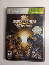 Mortal Kombat vs. DC Universe - Platinum Hits (Xbox 360, 2008) Complete w/Manual