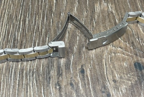 NEW UNISEX SPEIDEL WATCH BAND 1882/15 TWO TONE Fits 12 13 14 15 16mn - Picture 7 of 12