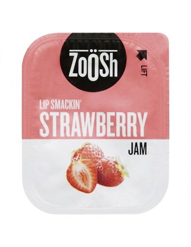 Zoosh Strawberry Jam Portions 50x13.6 - Picture 1 of 2