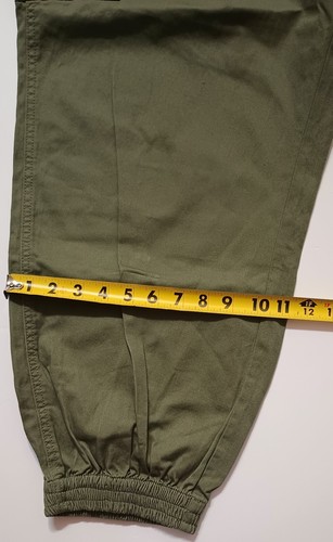Dickies Cargo Pants Women's/Juniors 3X Green High Rise elastic Waist Joggers NWT - Picture 10 of 12