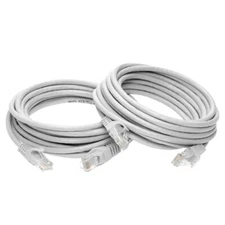 CAT6 Ethernet Patch Cord RJ45 LAN Network Cable Gray 1.5FT- 20FT Multi-Pack LOT