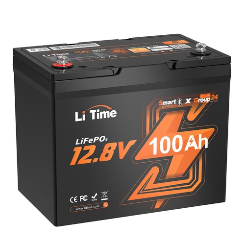 LiTime 12V 50Ah 100Ah LiFePO4 Lithium Battery BMS for RV Trolling Motor-Used - Picture 37 of 52