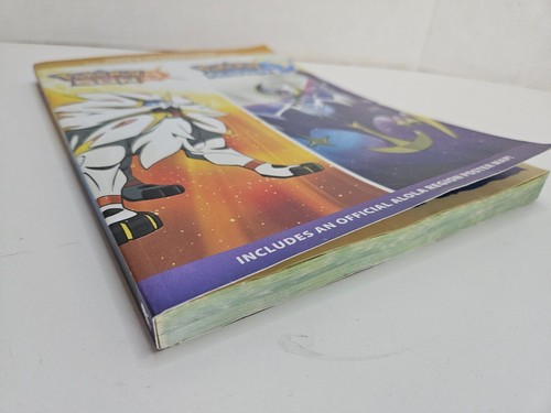 Pokemon Ultra Sun and Moon Official Strategy Guide Book Alola Region NO MAP - Picture 4 of 8