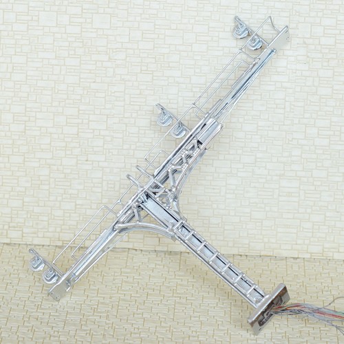 1 x HO OO block searchlight cantilever signal bridge tricolor 3 track tower #S33 - Picture 3 of 5