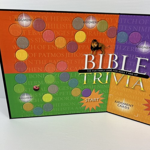 Bible Trivia Board Game Jesus Christian Old New Testament 2010 Ideal family🦋 - Picture 13 of 17