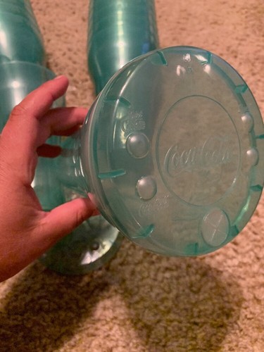 Vintage Lot of 16 Coca Cola Plastic Drinking Cup 42 OZ Great Collectible 1970's - Picture 6 of 8