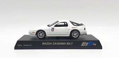 Kyosho 1/64 Initial D MAZDA SAVANNA RX-7 FC3S RED SUNS diecast car