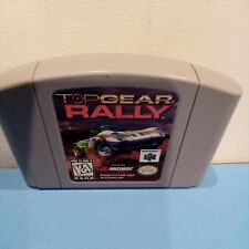 Top Gear Rally (Nintendo 64, 1997) Tested / Authentic N64 No broken clips