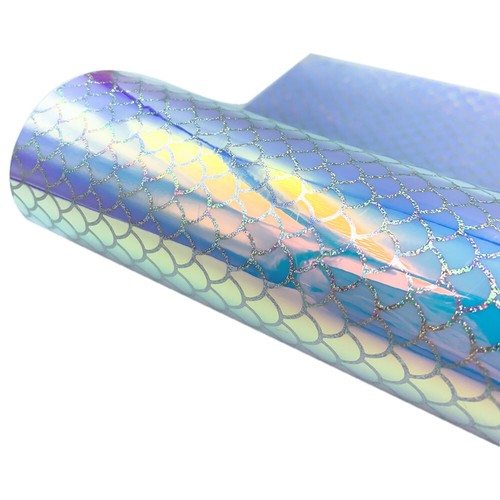 Holographic Rainbow Leopard Mermaid Craft Vinyl for Cut Decal Sign Stickers - Picture 11 of 13