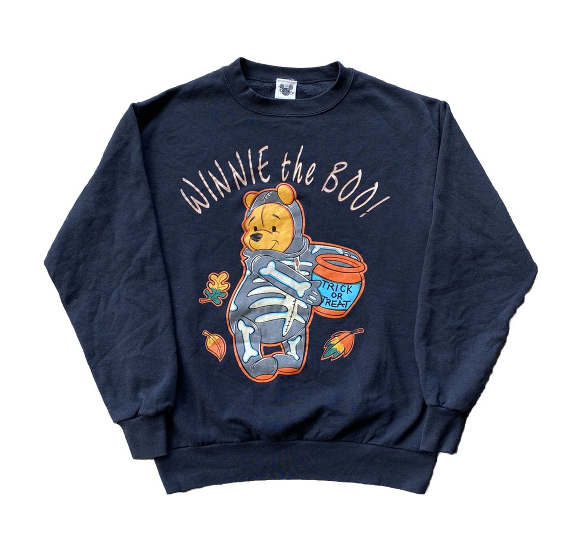 Vintage Disney Winnie The Boo Pooh Halloween Crewneck Made Vintage Disney Winnie The Boo Pooh Halloween Crewneck Made