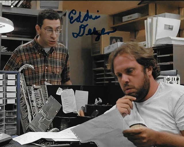 Eddie Deezen War Games Original Autographed 8X10 Photo #2 signed @HollywoodShow Eddie Deezen War Games Original Autographed 8X10 Photo #2 signed @HollywoodShow