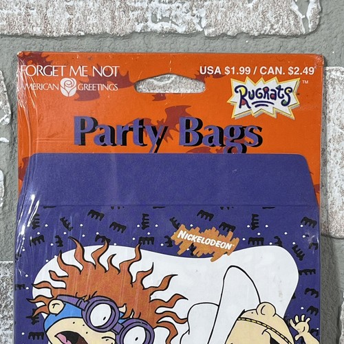Vintage Nickelodeon RUGRATS Halloween Party Trick or Treat Bags Lot of 2 pks - Picture 4 of 13