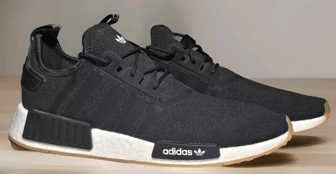 Adidas Originals NMD R1 Men's Sneakers Black Running Shoes
