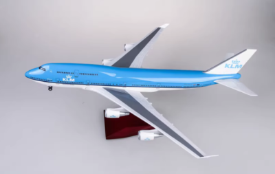 2/8NEW！! KLM オランダ航空機模型 47cm 1/150 47CM 1:150 KLM BOEING 747-400 Airplane Landing Gears ​Resin