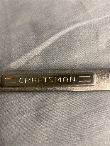 Vintage Craftsman SAE 1/2” 9/16” Open End Wrench V Series Tool USA - Foto 3 di 8