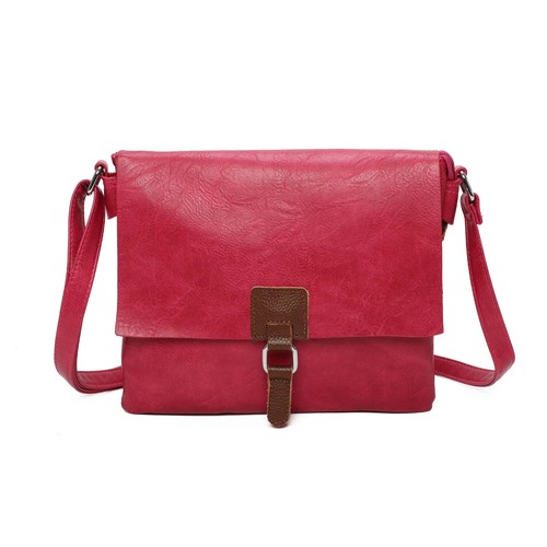 Womens Satchel Long Strap Cross Body Bag Ladies Messenger Over Shoulder Handbag - Picture 14 of 17