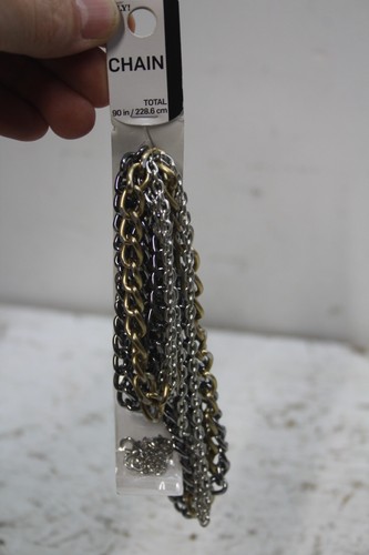 90 IN OF DIY CHAIN FOR JEWELRY NEW - Picture 1 of 6
