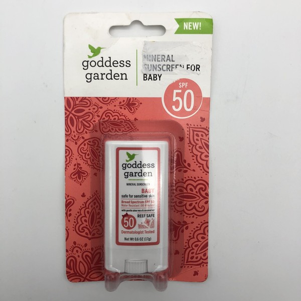 Goddess Garden Baby Mineral Sunscreen Stick For Sensitive Skin 50 Spf 0 6 Oz New 814527021802 Amm Brasil Org Goddess Garden Baby Mineral Sunscreen Stick For Sensitive Skin 50 Spf 0 6 Oz New 814527021802 Amm Brasil Org