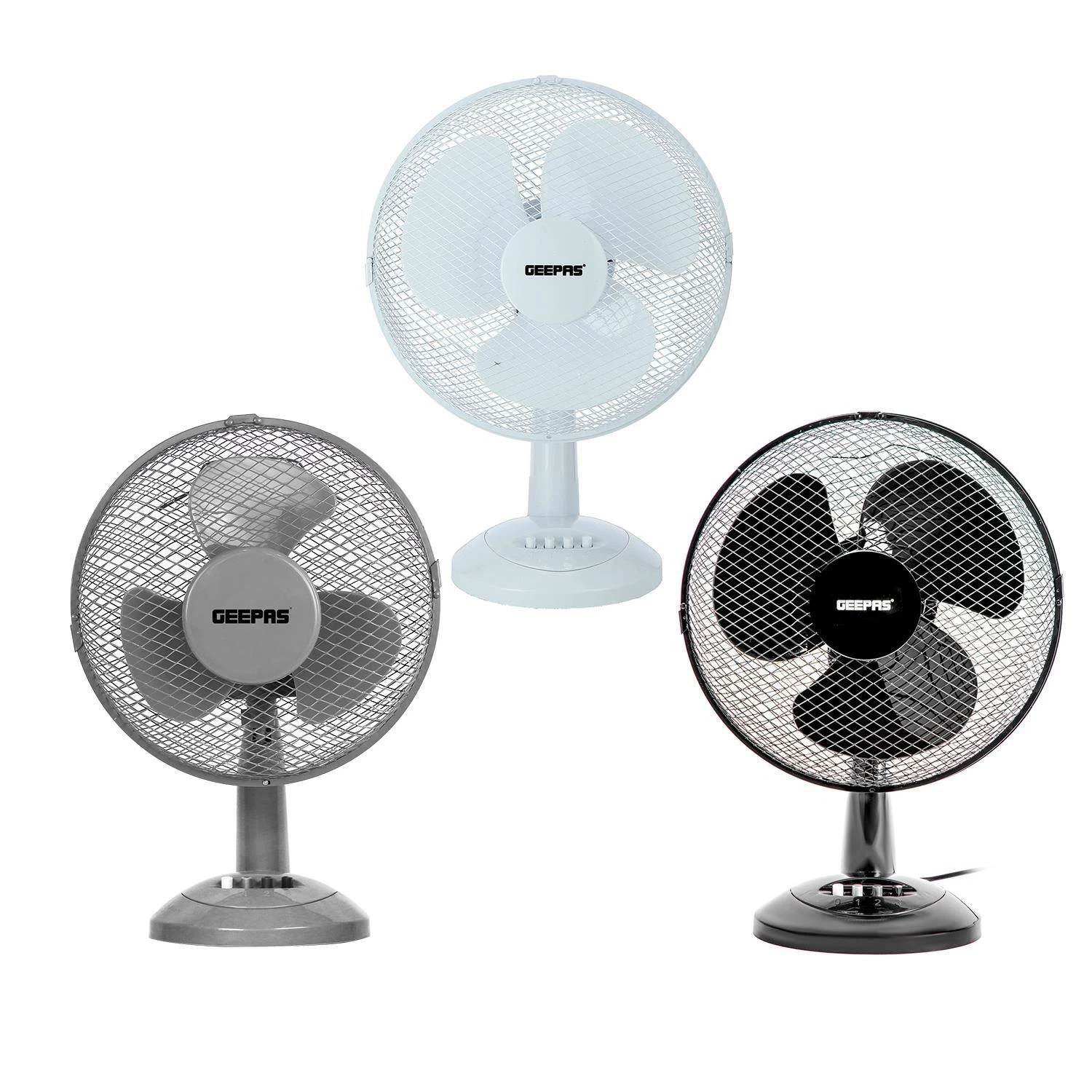 12 Inch Desk Fan Portable Worktop Table Fan 3 Speed Oscillating Air Cooling Fan
Opens in a new windo