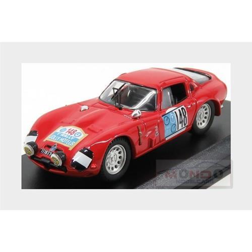1:43 Best Alfa Romeo Tz2 #148 Rally Pergusa Jolly Hotel 1965 De Adamich BE9705 M - Picture 2 of 2
