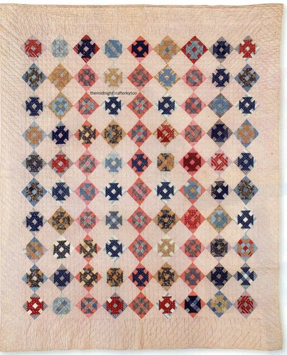 Blue Jeans & Bubble Gum Quilt Pattern Pieced PB - Picture 2 of 2