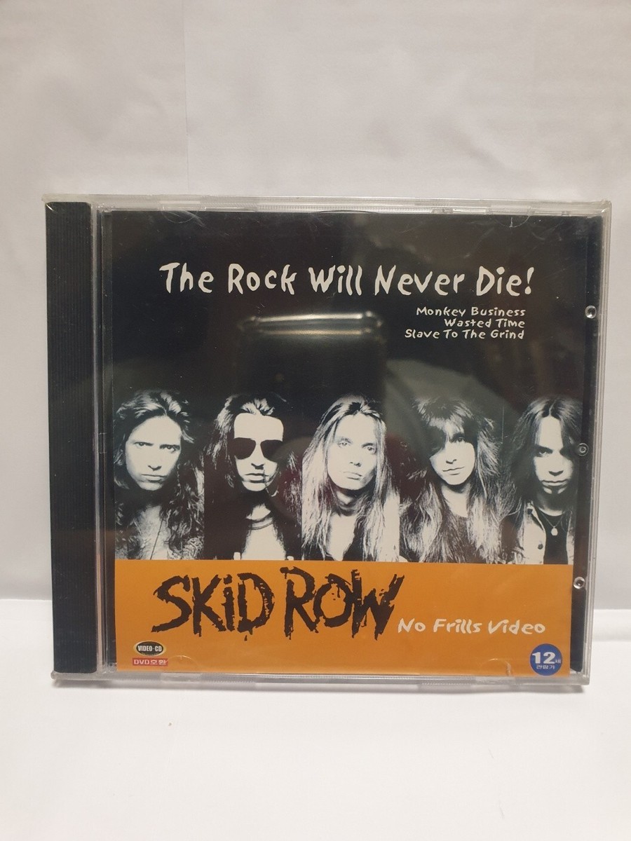Skid Row - Rock Will Never Die (No Frills Video) KOREA Video