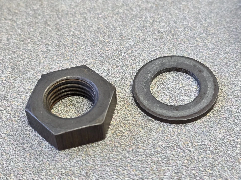 VERY NICE ORIGINAL PORSCHE 914 1.7 1.8 2.0 ALTERNATOR PULLEY WITH NUT AND WASHER - Image 3 of 4