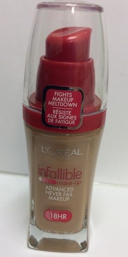 L'Oreal Infallible Advanced Never Fail Makeup Foundation NEW Choose Shade - Picture 12 of 13