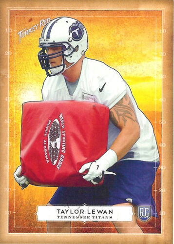 2014 Topps Turkey Red #99 Taylor Lewan Rookie Tennessee Titans RC