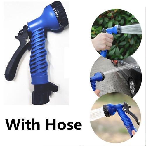 Manguera de agua flexible expandible para riego de jardín de alta presión con boquilla de pulverización EE. UU. - Imagen 4 de 11